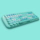 MOFII CANDY M Wired White Light Mechanical Keyboard-Blue(780-4050)