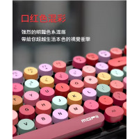 MOFII - Lipstick collection SWEET COLORFUL (Black) 780-4052 I 2.4G Wireless Keyboard & Mouse set