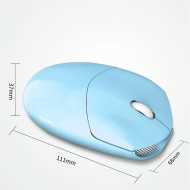 MOFII SM-398 BT Bluetooth Mouse - Blue (780-4036)