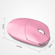 MOFII SM-398 BT Bluetooth Mouse - Pink (780-4035)