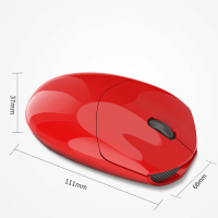 MOFII SM-398 BT Bluetooth 无线滑鼠 - 红色 (780-4033)
