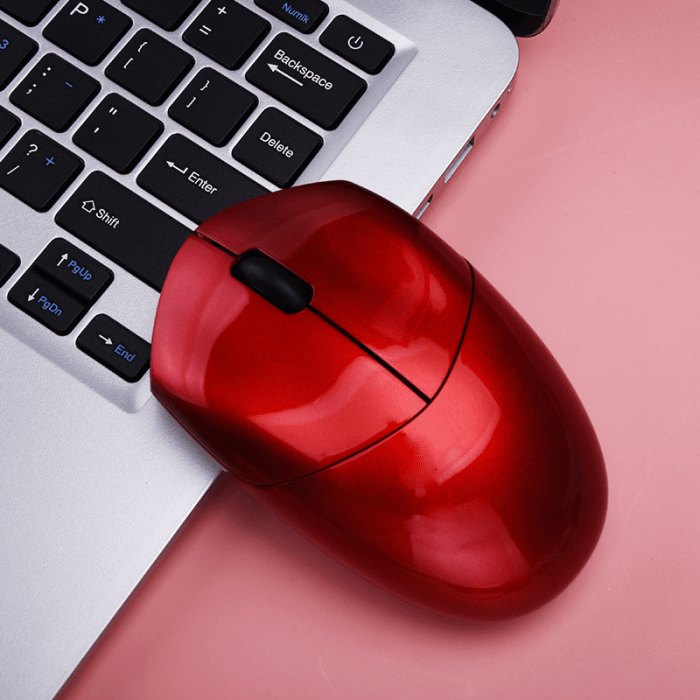 MOFII SM-398 BT Bluetooth Mouse - Red (780-4033) - MOFII-SM-398-RD