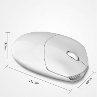 MOFII SM-398 BT Bluetooth Mouse - White (780-4038)