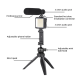 MAONO Professional Vlog Microphone with LED Light Set (AU-CM11PL)