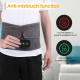 MedS Support Dual Infrared Light Heating Massaging Waist Belt|Relieve Muscle Soreness|Wireless