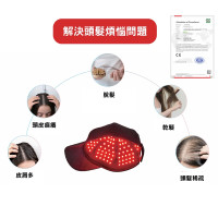 Meds Support - Wireless Red Light Therapy Cap | Stimulates Sebaceous Glands | Maintains Healthy Hair Follicles | USB-C Charging | 10-minute Auto-Off