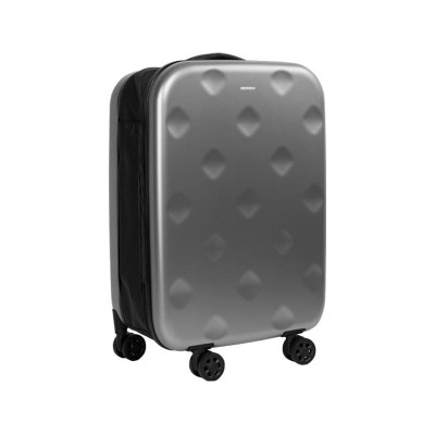 Newedo Ultra-thin Foldable Universal Wheel Suitcase-Grey | essential for business trips | 20 inches | TSA customs lock | hand carry on the plane