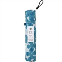 NIFTY COLORS Smart Light Flower Layer Carbon Mini Umbrella - Blue