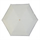 NIFTY COLORS Three-fold Umbrella with Wooden Handle - White