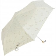 NIFTY COLORS Sun shade cat & fluff flat mini - White