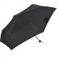 Nifty Colors Trifold Rain Umbrella with Water-absorbing Umbrella Cover - Black