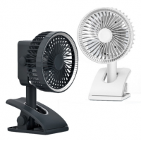 OCUBE D607 Clamping Table mini Fan - White 