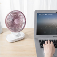 OCUBE D77 Stand Swinging Fan - Rosa Gold 