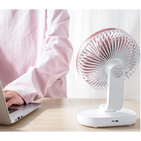 OCUBE D77 Stand Swinging Fan - Rosa Gold 