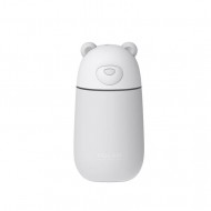 Mobin 3 in 1 USB Ultrasonic Cool Mist Humidifier LED Lighting Fan - Grey