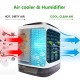 Portable UV Light Sterilization Mini Air Cooler and Humidifier