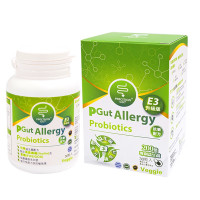 PGut Allergy 抗敏益生菌 E3 (30粒)|提升免疫力|改善濕敏不適|減低濕敏復發風險 | 此日期或之前食用: 2025 年 3 月 6 日