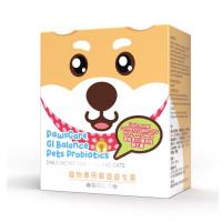 PGut PawsCare 宠物专用 肠道益生菌 (30包/盒) 猫狗适用 | 每包含50亿专业益生菌| 台湾制造