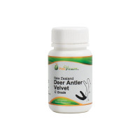 Pure Vitality Deer Antler Velvet Grade C - 60 Capsules