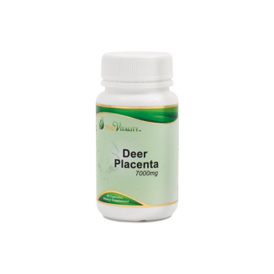 Pure Vitality 新西兰生活力Deer Placenta 7000mg鹿胎盘素- 60粒