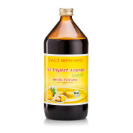 Sanct Bernhard 德國有機鳳梨薑黃生薑原液500毫升 | 100%純有機果汁| 無添加糖及水份 | 德國製造 | 此日期前最佳 : 09/APR/2027