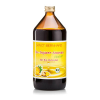Sanct Bernhard 德國有機鳳梨薑黃生薑原液500毫升 | 100%純有機果汁| 無添加糖及水份 | 德國製造