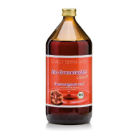 Sanct Bernhard 德国 有机红石榴汁 (红石榴原液)  - 1000ml | 100%纯有机| 无添加糖及水份 | 德国制造 | 内附小量杯 | EXP(DD/MM/YY): 26/03/2027