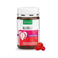 Sanct Bernhard - Krill Oil 磷蝦油膠囊500mg (90顆/瓶) | 德國製造 | 此日期前最佳 (D/M/Y) : 17/07/2027