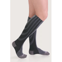 Sankom Patent Active Compression Socks - Grey| Helps Prevent Varicose Veins | Helps Improve Blood Circulation in Legs