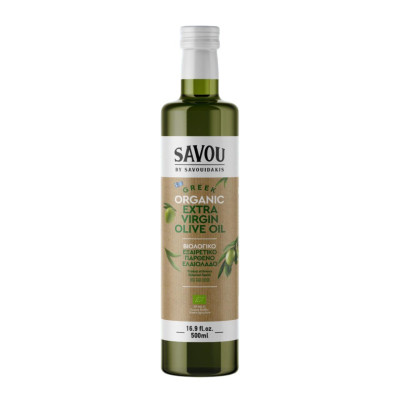SAVOU Extra Virgin Olive Oil 500ml | Best Before (DD/MM/YY): 09/09/2027 SAVOU Extra Virgin Olive Oil 500ml | Best Before (DD/MM/YY): 09/09/2027