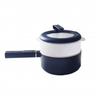 Senki JD-701D Multifunctional Electric Cooker - Blue I 1.6L I Mini Cooker I Non-Stick Cooker