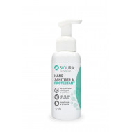 【Free 8ml Travel Size】SIQURA Hand Sanitiser & Protectant - 375ml | Non-alcoholic Hand Sanitiser | Kills 99.99% of Germs | Suitable for Use in Childcare