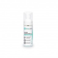 SIQURA Hand Sanitiser & Protectant - 50ml | Non-alcohol Formulation Hand Sanitiser | Kills 99.99% of Germs | Suitable for Use in Childcare