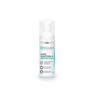 SIQURA Hand Sanitiser & Protectant - 50ml | Non-alcohol Formulation Hand Sanitiser | Kills 99.99% of Germs | Suitable for Use in Childcare