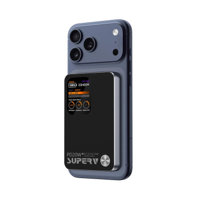 SUPERV - 3C certification power bank 10000mAh 20W - Black