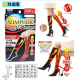 SLIMWALK-Medical compression stockings(short tube, black, S-M size)|Made in Japan