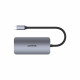 UNITEK D1051A uHUB P5 Trio 5-in-1 USB-C Hub with MST Triple Monitor and 100W Power Delivery
