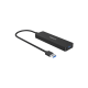 UNITEK H1108A uHUB Q4+ 5-in-1 USB 3.0 Hub (with Dual Card Reader)