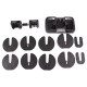 V FITNESS - 1 second Single Hand adjustment-professional dumbbells (20kg/per unit) x 1 pair