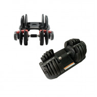 V FITNESS - 3 seconds fast weight adjustment-professional household dumbbells (24kg/per unit) x 1 pair