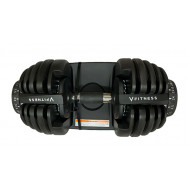 V FITNESS - 3 seconds fast weight adjustment-professional household dumbbells (24kg/per unit) x 1 pair