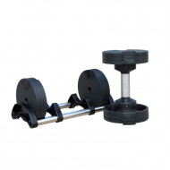 V FITNESS - Single Hand Instant Adjustable Dumbbell (20kg/per unit) x 1pair