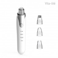 Vita-lité - Electric Blackhead Remover Machine|Come with 3 types of suction heads|Farewell to strawberry nose | 3-speed adjustment 