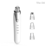 Vita-lité - Electric Blackhead Remover Machine|Come with 3 types of suction heads|Farewell to strawberry nose | 3-speed adjustment 