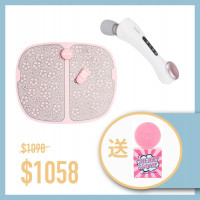 日本Yohome冷熱振動美容瘦身按摩儀＋日本 GKXK 櫻花足療墊