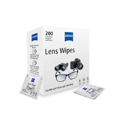 ZEISS Lens Cleaning Wipes (200 pc)|Suitable for Smartphones/ Camera