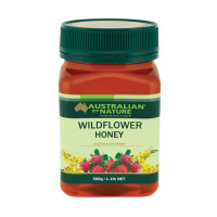 Australian By Nature Wildflower Honey 500g | Best before : February 6, 2025