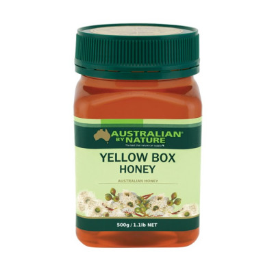 Australian By Nature Yellow Box Honey 500g