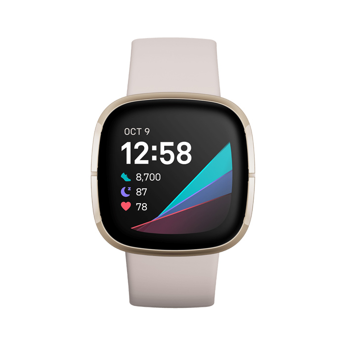 Fitbit SENSE 健康智能手錶 - 月光白 - FITBIT-FB512GLWT-FRCJK
