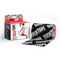 ROCKTAPE 肌内效贴布 10厘米 x 5米 (黑色标签)